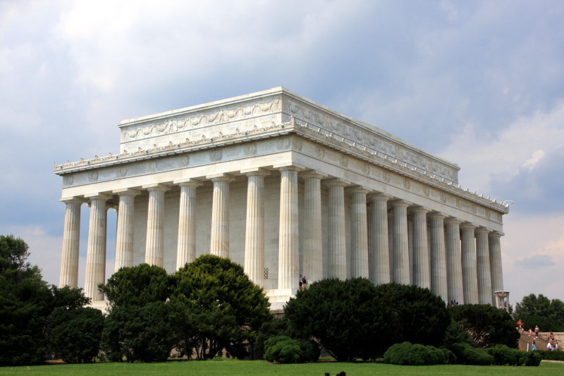 Lincoln Memorial - side view, Washington D.C.