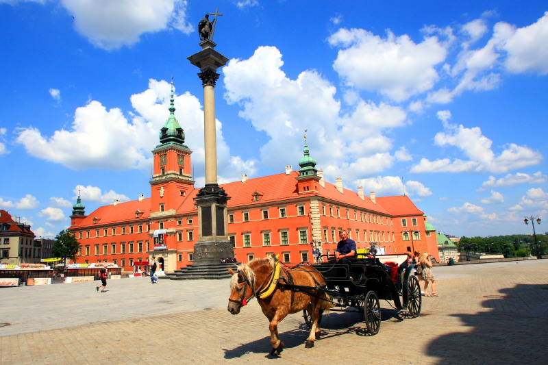 The Royal Palace with Zygmunt Column, Warsaw
