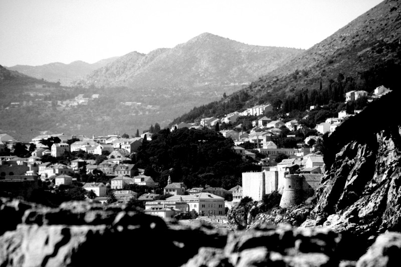 Dubrovnik in Black and White