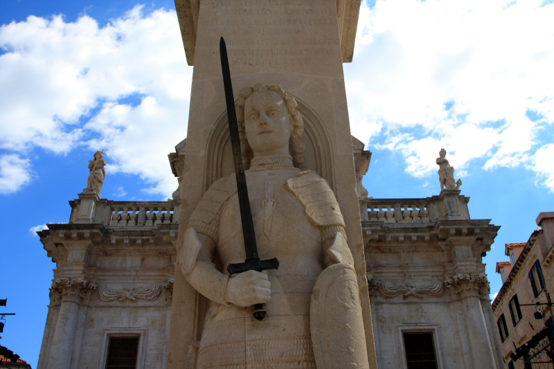 Knight Roland, Symbol of a free city, Dubrovnik