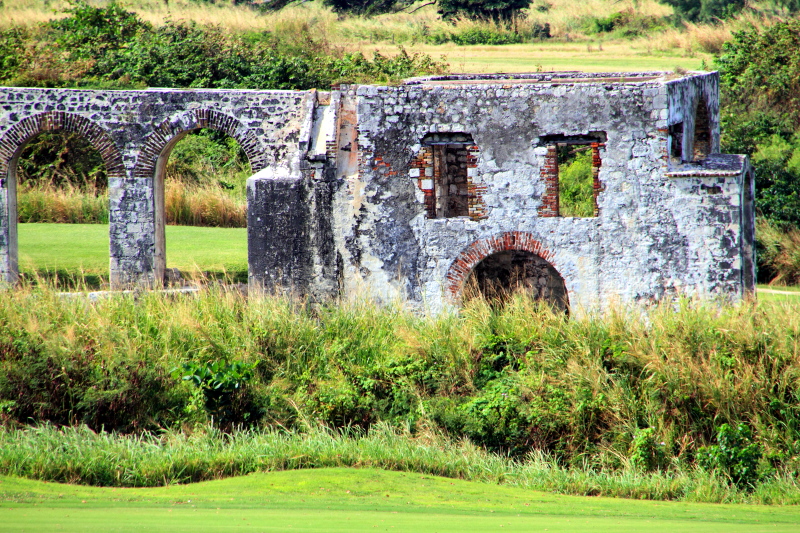 Ruins in Rose Hall, Montego Bay, Jamaica