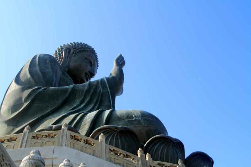 Tian Tan Buddha, Ngong Ping Village, Lantau Island, Hong Kong