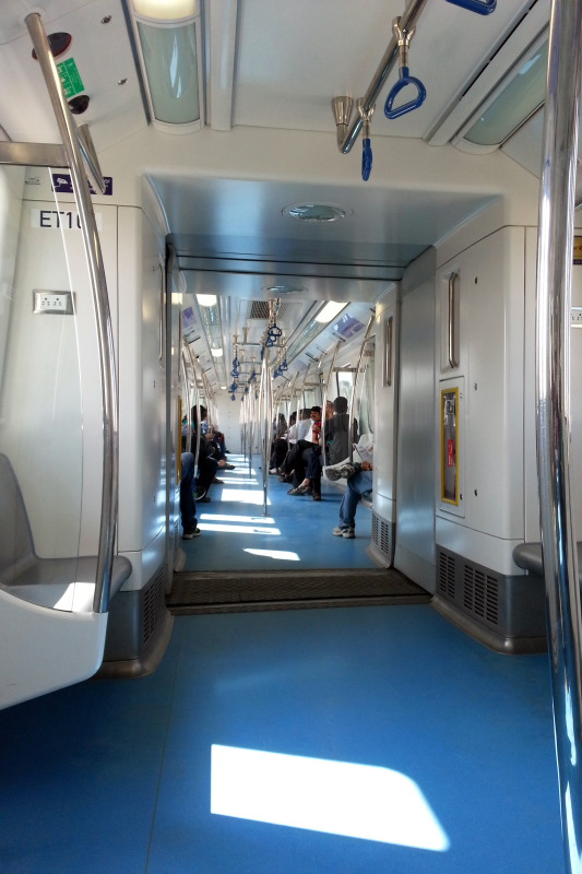 Inside the Bangalore Metro