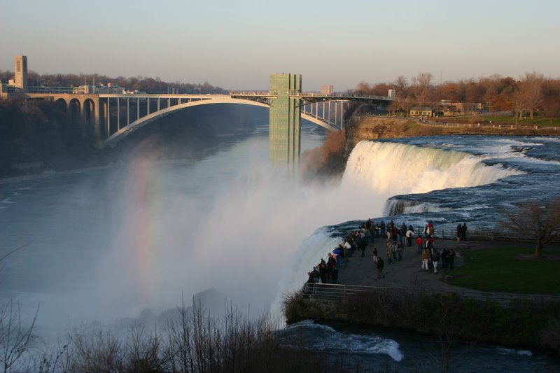 A view of the American falls from Terrapin point, Niagara Falls State Park