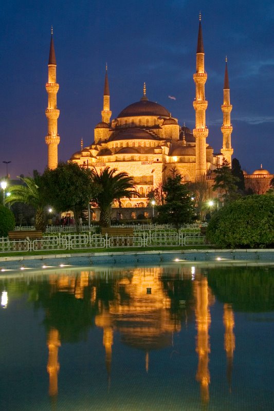 Reflections, Blue Mosque, Istanbul