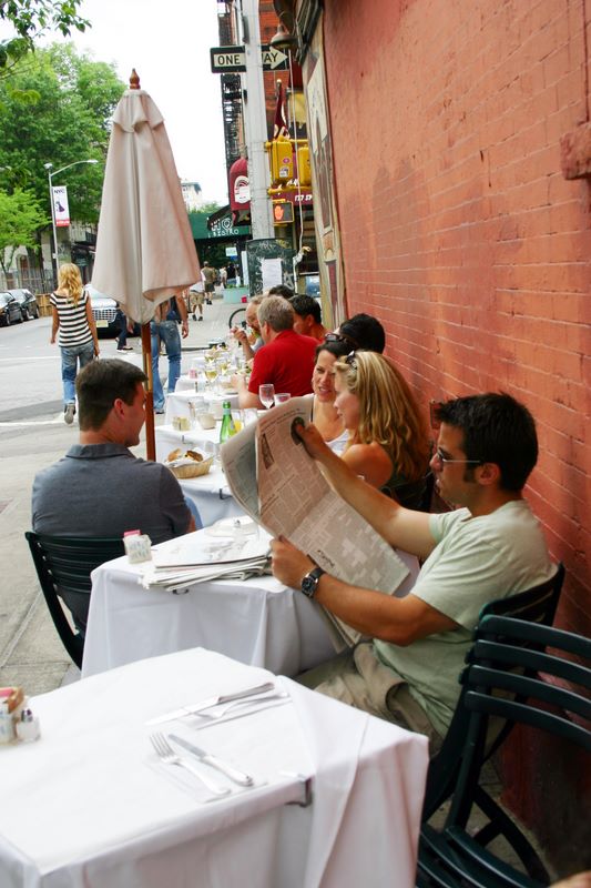Brunch at Soho Village, New York City