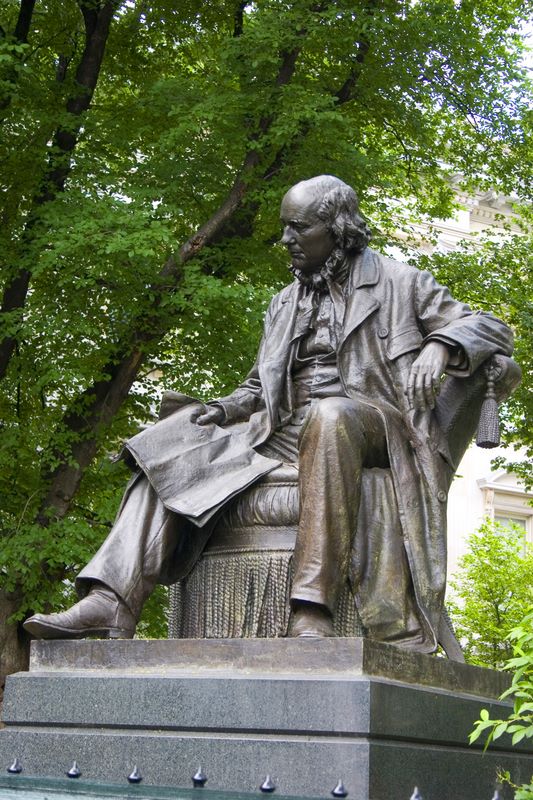 Statue at Central Park, New York City