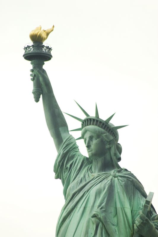 Statue of Liberty National Monument, Zoom View, Liberty Island, NY