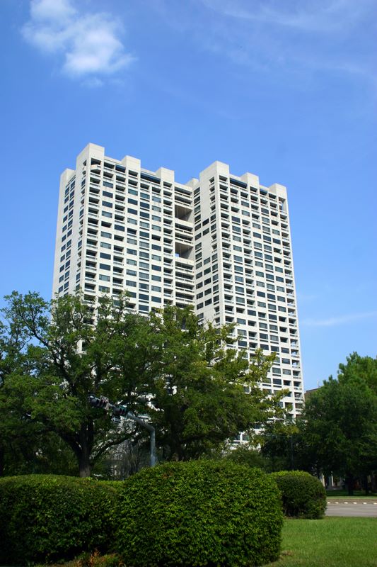 Part of the Houston skyline