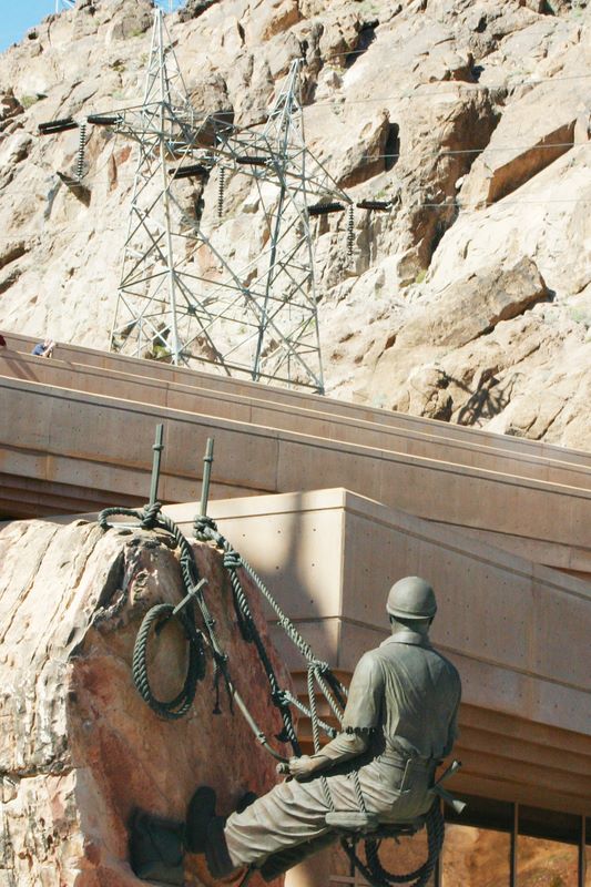 Ode to the Cabling guy at Hoover Dam, Nevada
