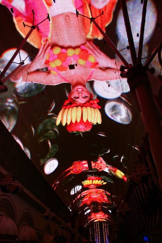Worlds Largest LED Display, Fremont Street, Las Vegas, NV
