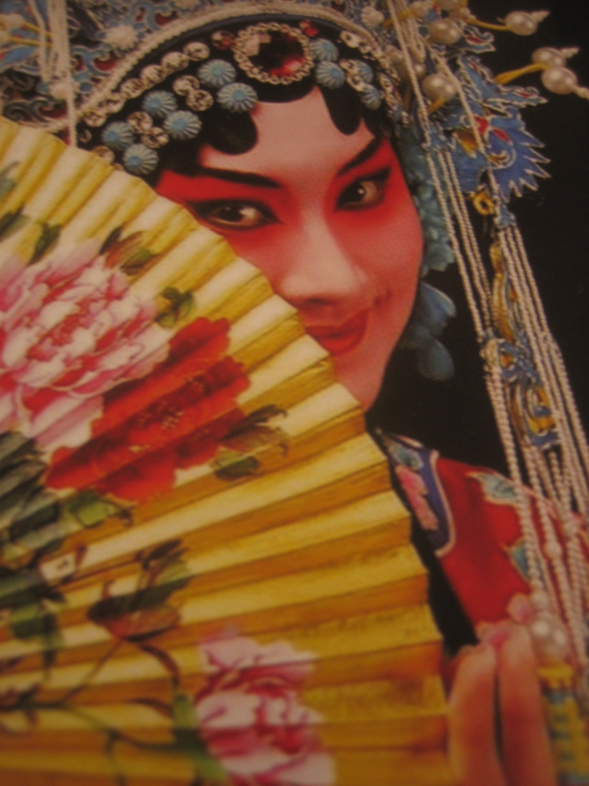 Beijing opera--support Shades of Red
