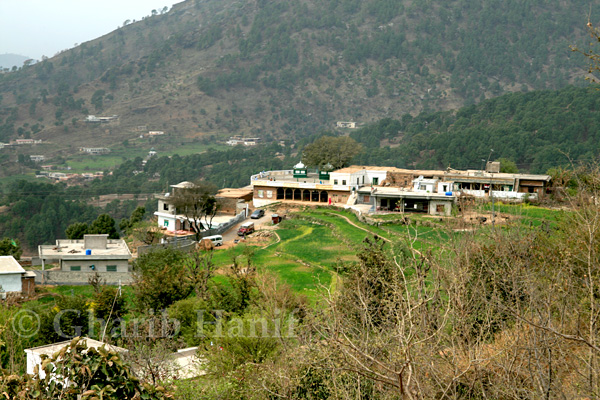 Village near