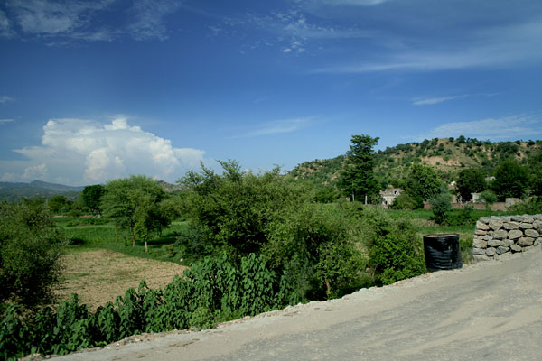 Along road to Bhimber