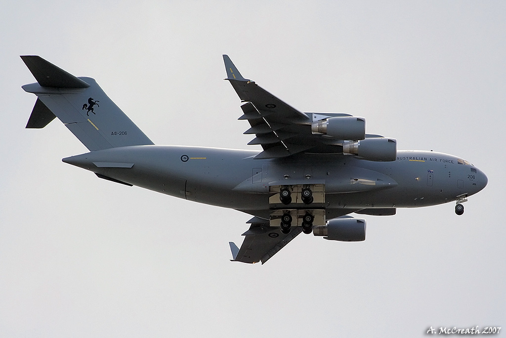 RAAF C-17 - 17 Jan 07