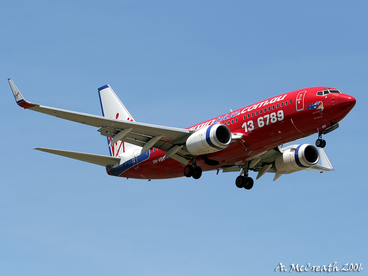 VH-VBS - Virgin Blue 737 - Williamtown  2 Nov 06