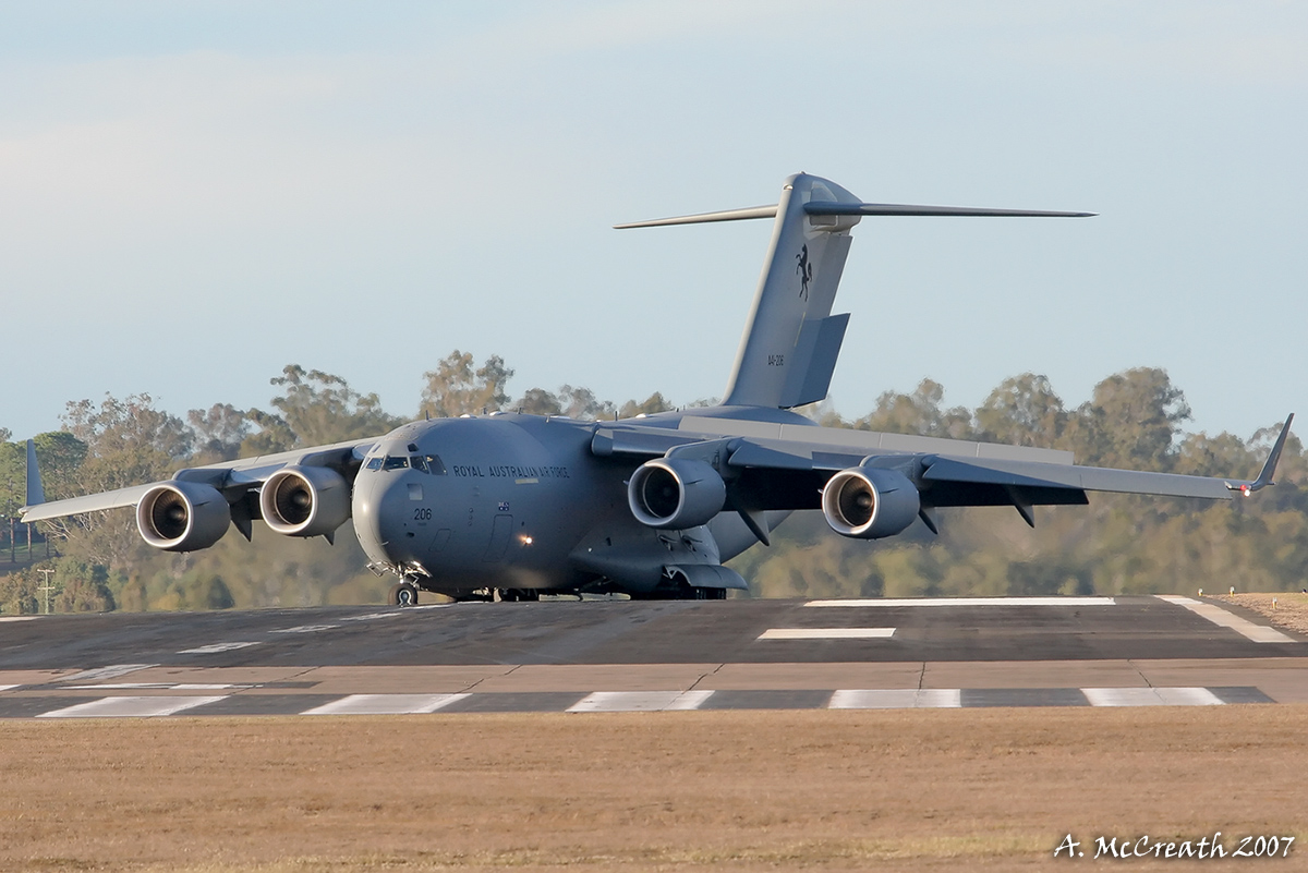 RAAF C-17 - 21 Jun 07