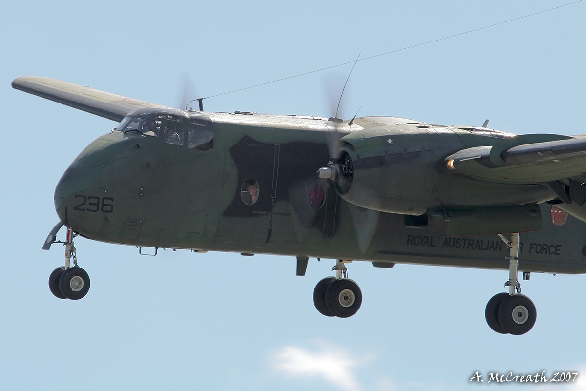 RAAF Caribou - Avalon Airshow Practice - 16 Mar 07