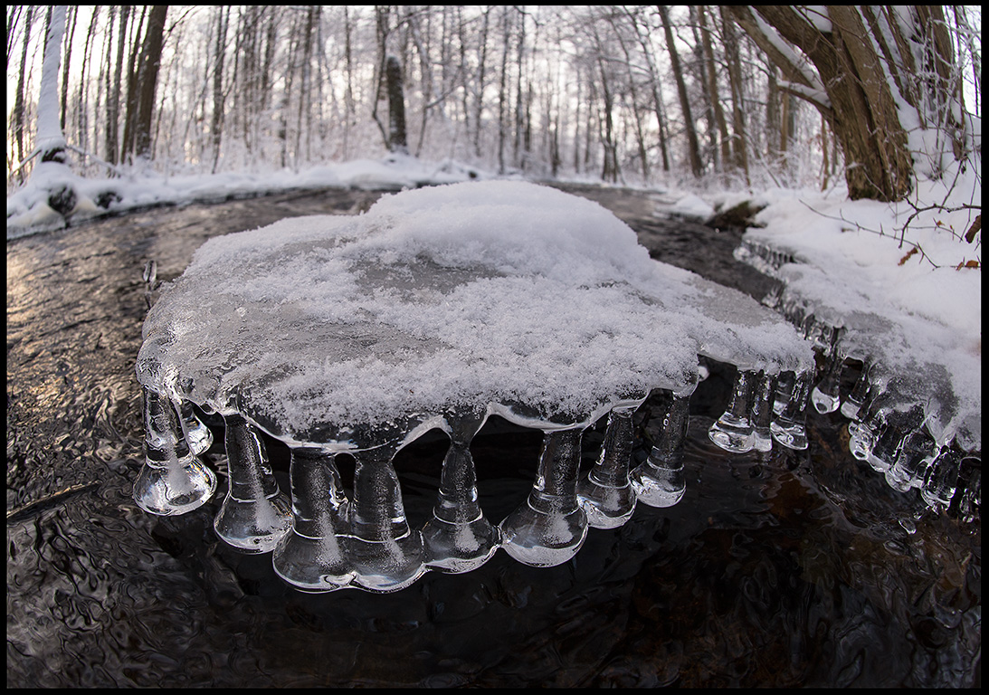 Ice formation at Varetorp