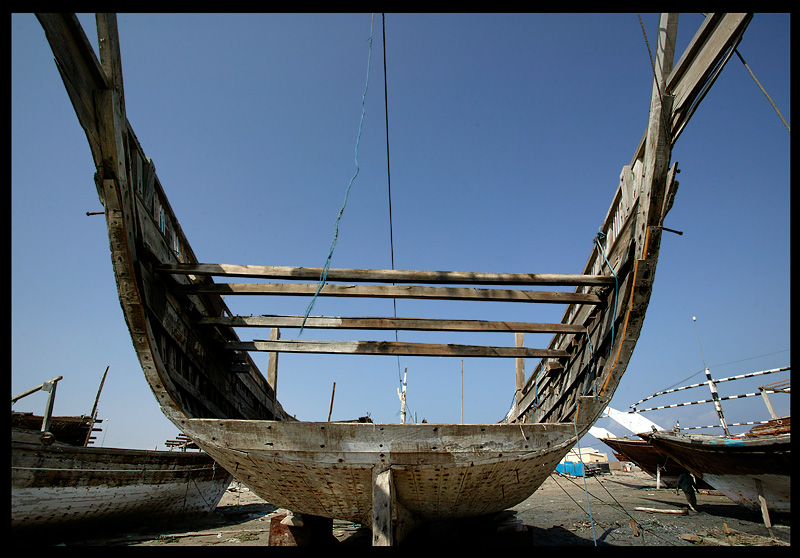 Building dhows in Sur (SO Muscat)