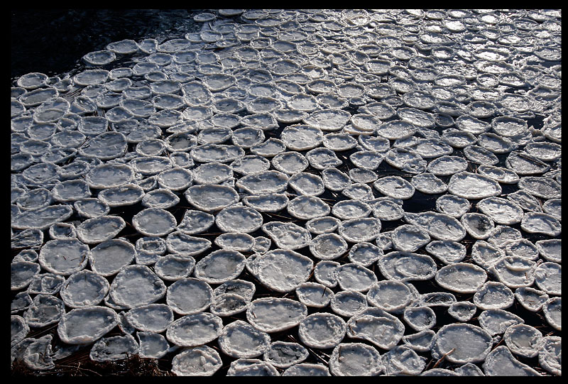 Ice-formation at Huseby - Sweden