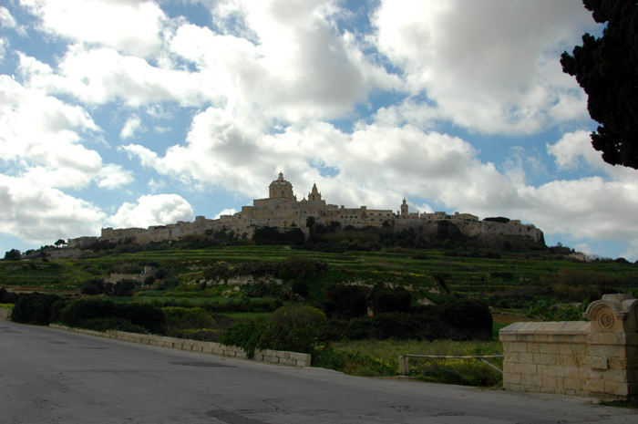 Up Towards Mdina