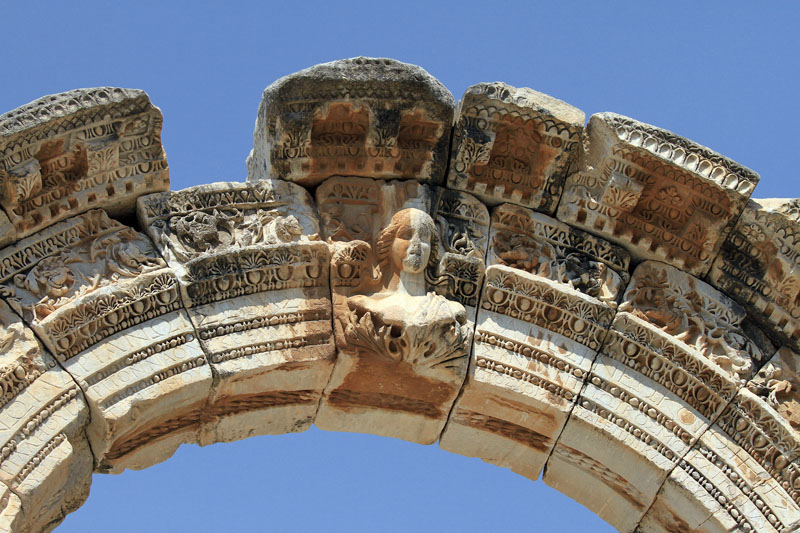 Front Arch at the Temple of Hadrian