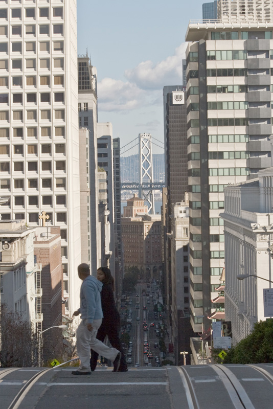 BayBridge from California Street