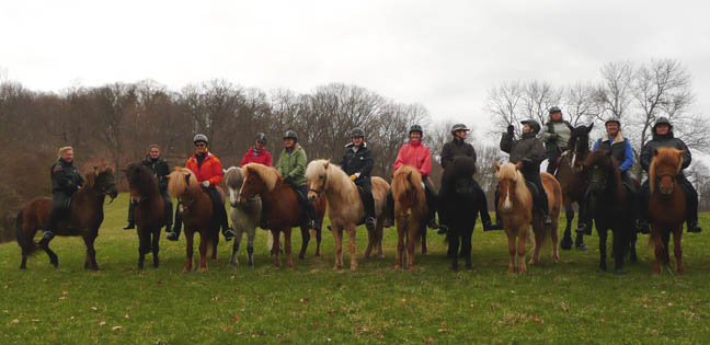 The Group Prepares for the Ride Back