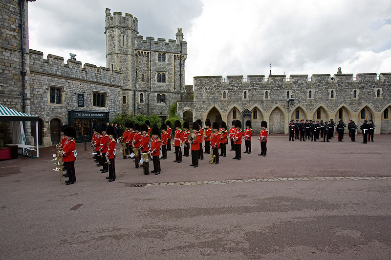 Changing of the Gaurd at Windsor Castle