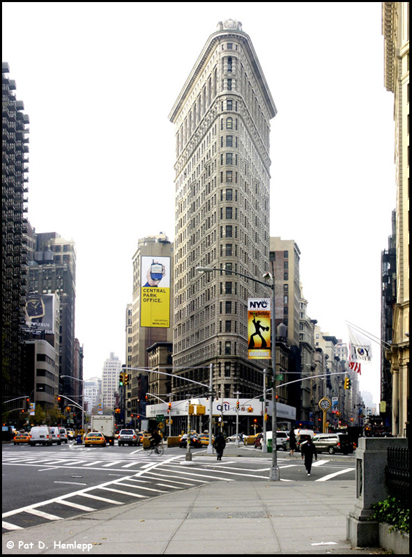 Flatiron Building panorama, different crop