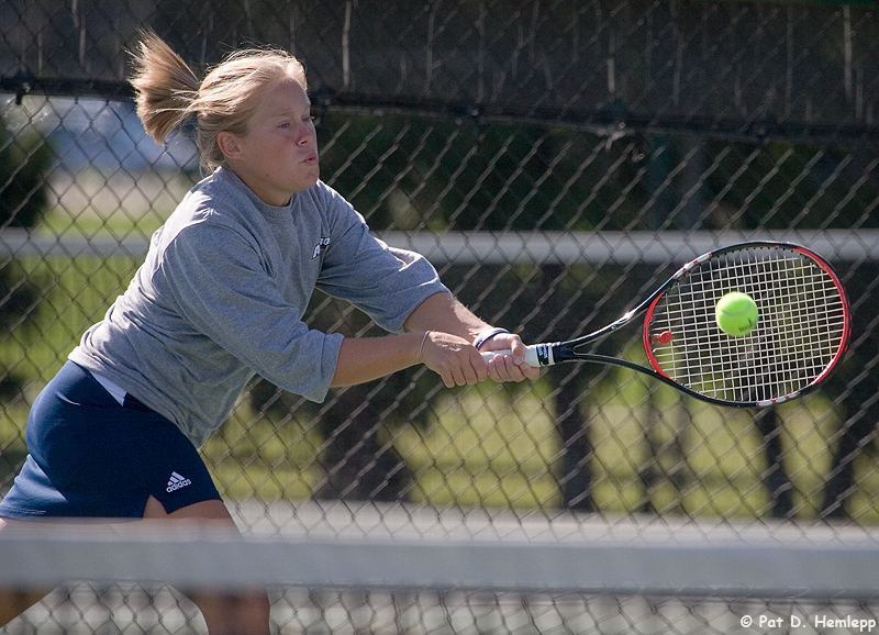 Running backhand