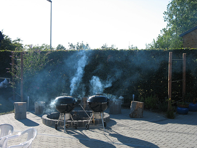 Smoke in the kitchen