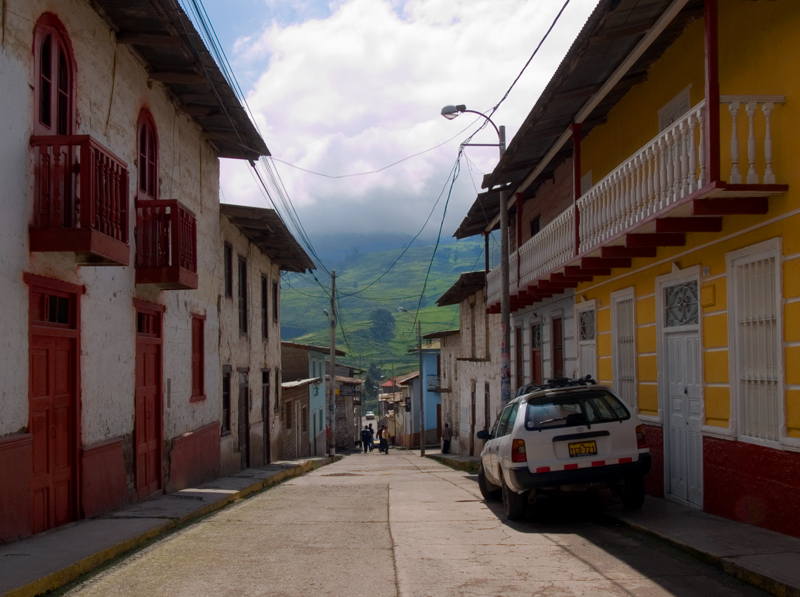 Calle tpica en Canta