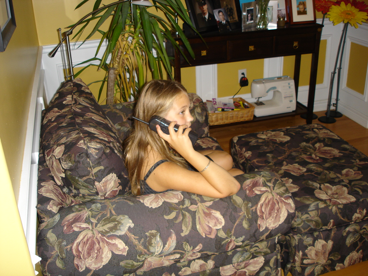 Kaitlyn at home