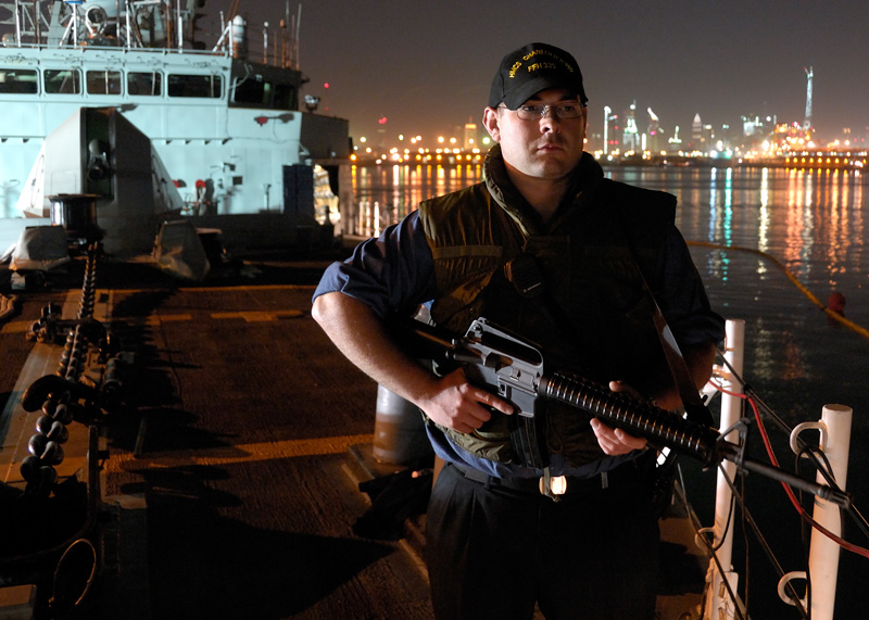 Force Protection   (Dubai, UAE is in the background)