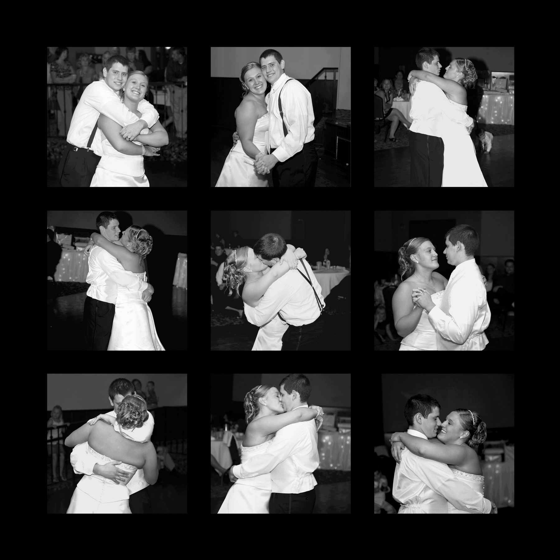 DBA_Storyboard_9Photos_12x12 Dani and Jacob Dancing Black frame_resize.jpg