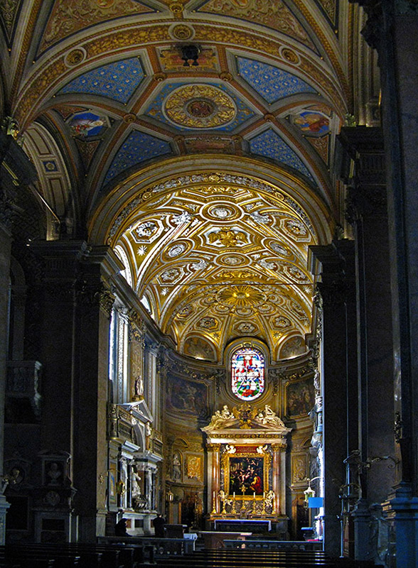 Santa Maria dellAnima, interior<br/> .. R9616