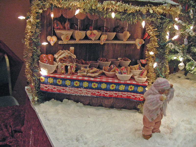Mini veduta di Natale .. 1405<br/>Angies Miniatures, Svizzera