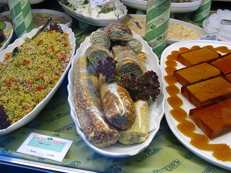 Rossi e Grassi Salumieri , deli selections .. A2706