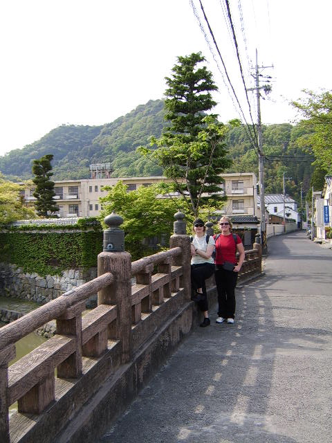 on our way to climb hachiman mountain