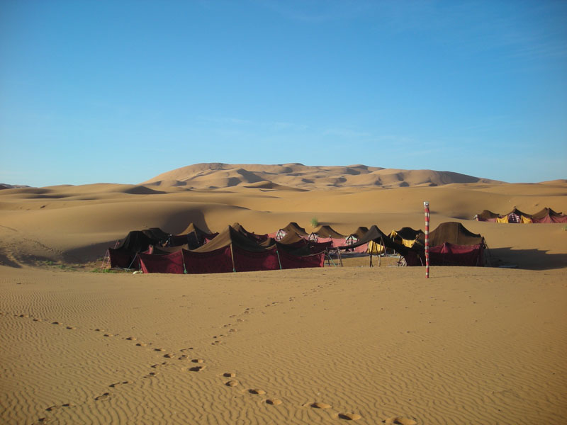 Berbertlt i Erg Chebbi