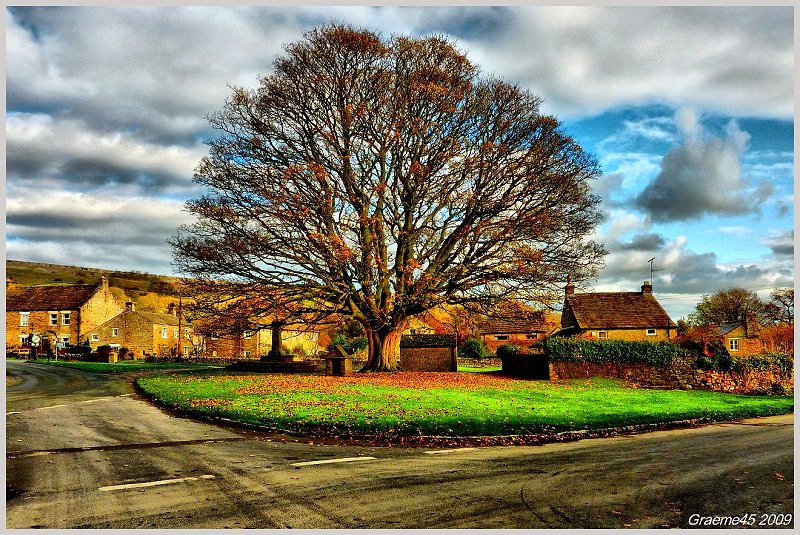 Redmire Village