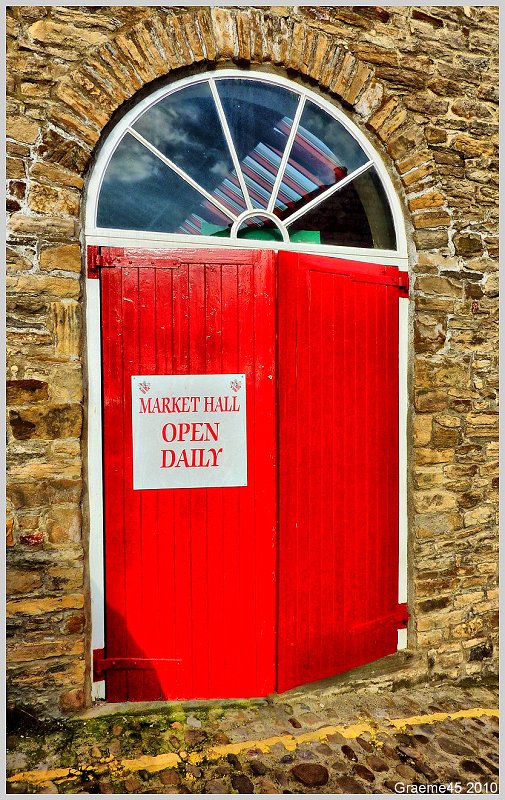 Market Hall Doors
