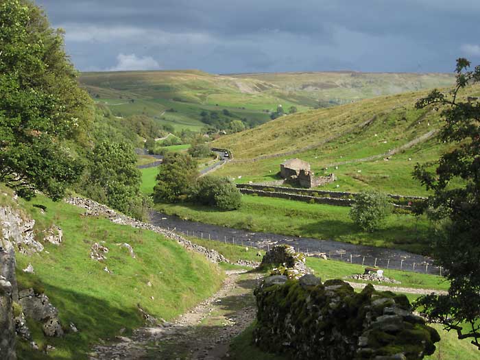 entering swaledale