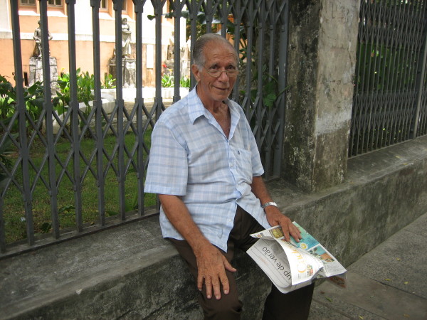 man in salvador brazil