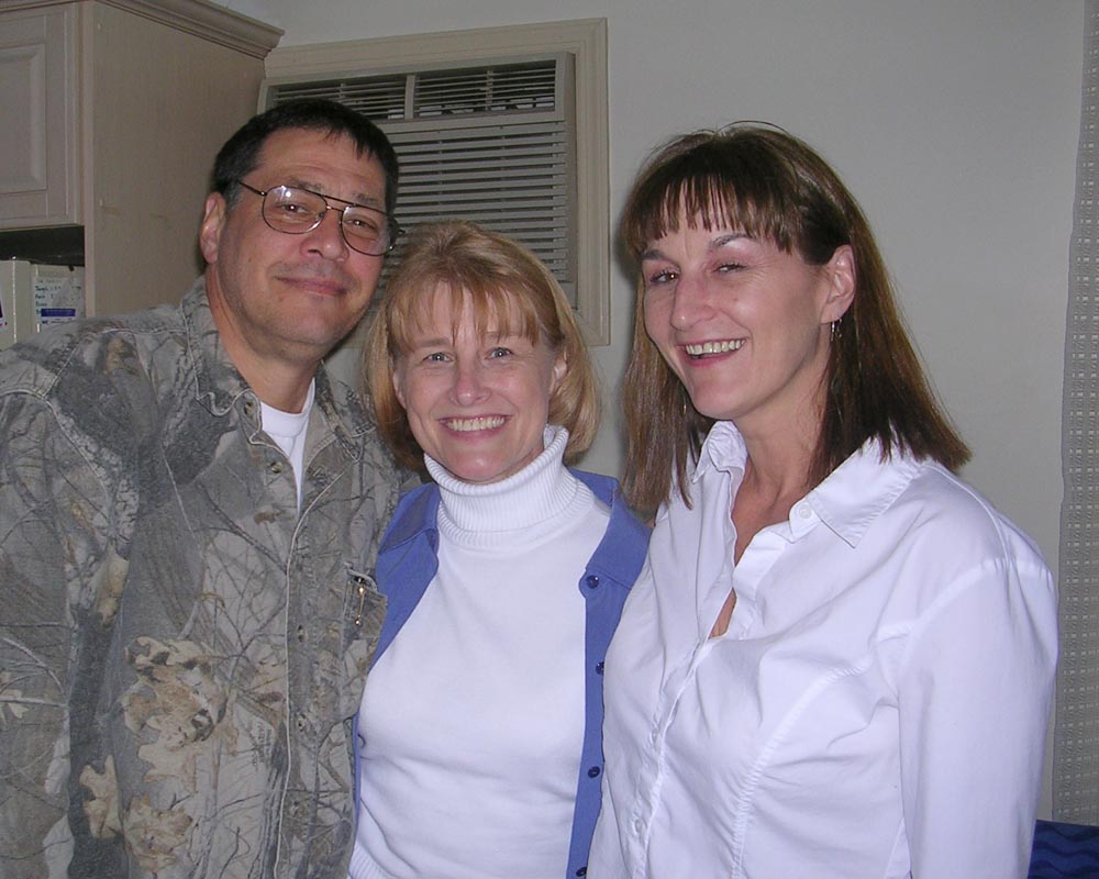 Jim, Angela and Joan