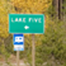 xyzP1020156 Lake Five sign to sign to mountains.jpg