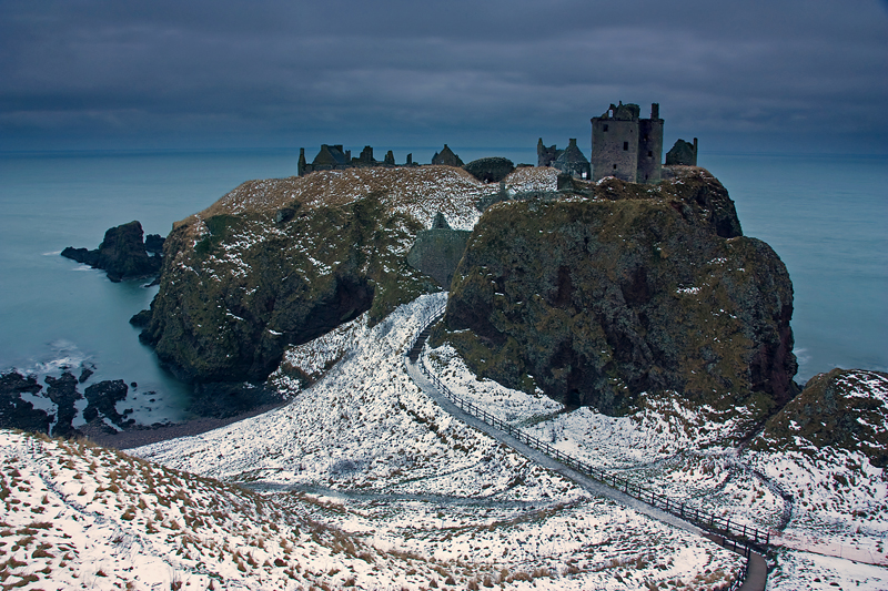 Dunnottar Castle at Dawn