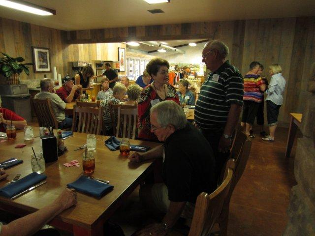 Waiting isnt so bad when you have so many old friends to visit with.